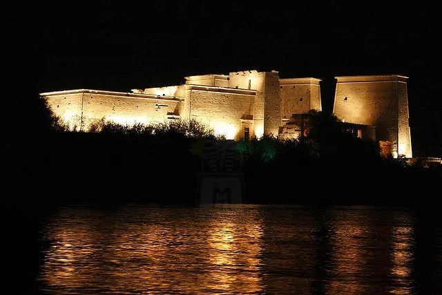 Spectacle de Son et Lumière à Philae